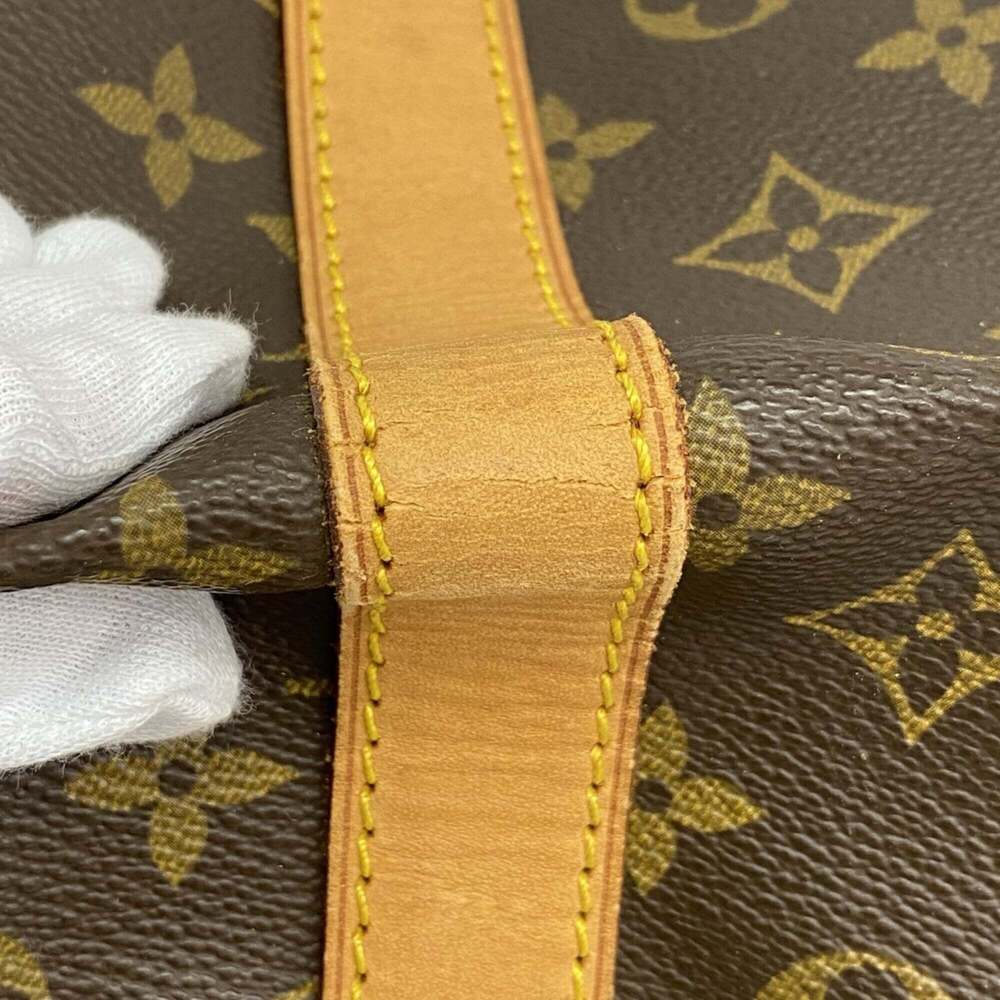 LOUIS VUITTON Brown Monogram Keepall 60 Boston Bag - Picture 7 of 11